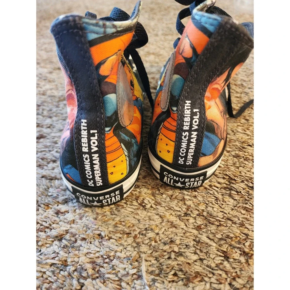 Converse x DC Comics Superman Rebirth Chuck Taylor All Star High Top Women 6.5